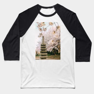 Cherry Blossom 9 Baseball T-Shirt